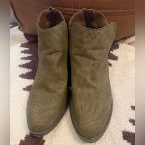 Olive Green Boots
